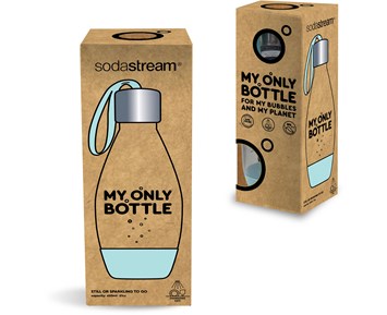 Sodastream crystal flaske