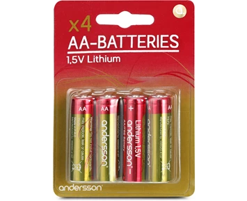 Andersson FR06 AA 1.5V Litihium 4pcs