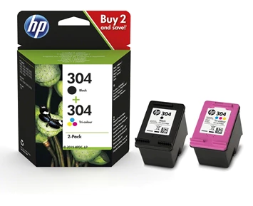 HP 304 2-pack black/color