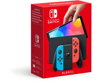 Nintendo Switch OLED – Neon Red / Neon Blue