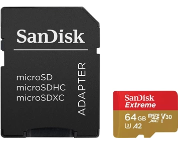 SanDisk Extreme MicroSD 64GB