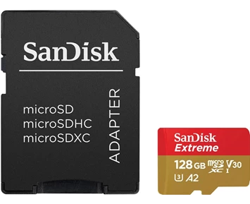 SanDisk Extreme MicroSD 128GB