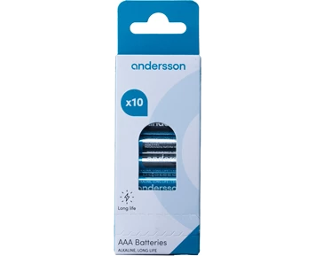 Andersson LR03 AAA Long Life Alkaline 10pcs