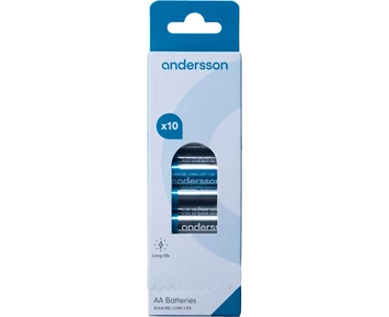 Andersson LR06 AA Long Life Alkaline 10pcs