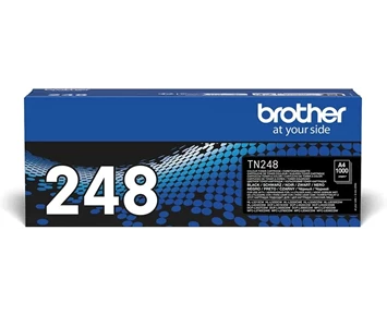 Brother TN248BK Black toner cartridge, 1k