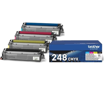Brother TN248VAL Value-pack CMYK, 1K each toner