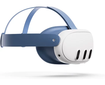 Meta Quest 3 Colored FI   Strap Blue