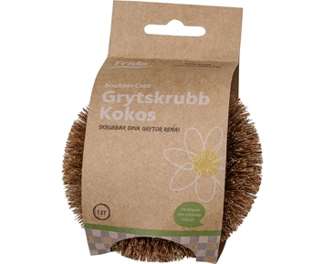 Frida Grytskrubb Kokos Natur Line