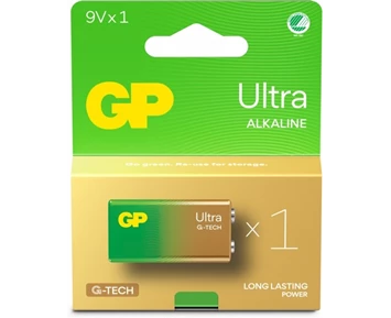 GP GP Ultra Alkaline 9V 1-p Svanemerket