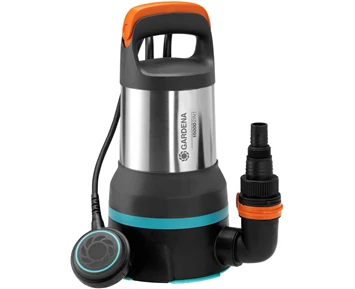 Gardena Spillvattenpump 15000 for rent og skittent vann
