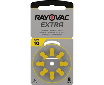 Rayovac Extra 10 gul, 8-pack