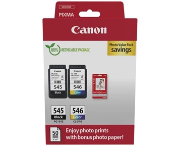 Canon PG-545/CL-546 Paper Pack