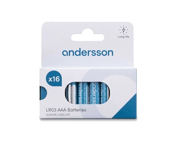 Andersson LR03 AAA Long Life Alkaline 16-pcs