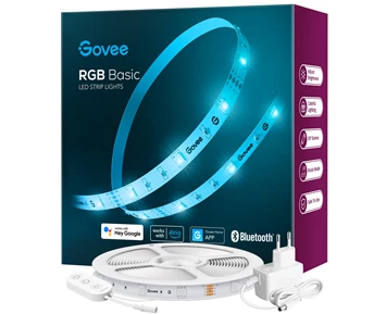 Govee RGB Smart Wi-Fi + Bluetooth LED Strip Light (5m)