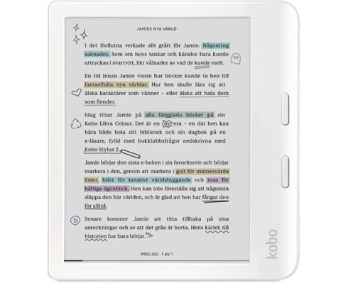 Kobo Libra Colour - White | NetOnNet