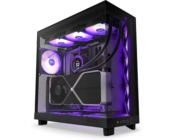 NZXT H6 Flow Case Dual Chamber Black RGB