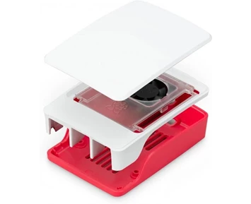 Raspberry Pi Foundation Raspberry Pi 5 Case Red/White with fan