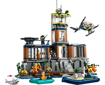 LEGO City Police Politiets fengselsøy 60419