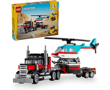 LEGO Creator Trailer med helikopter 31146