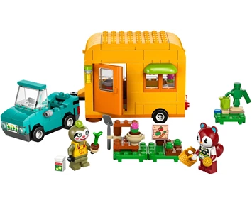 LEGO Animal Crossing Leif med campingvogn og hagebutikk 77054