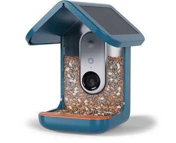 Birdbuddy Smart bird feeder w/ solar roof - Blue