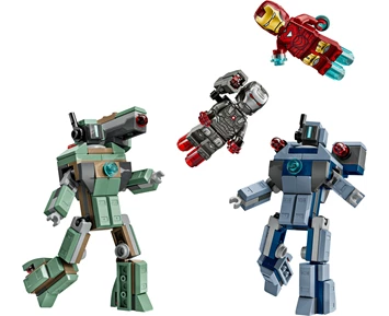 LEGO Super Heroes Marvel Iron Man og War Machine mot Hammer-droner 76320
