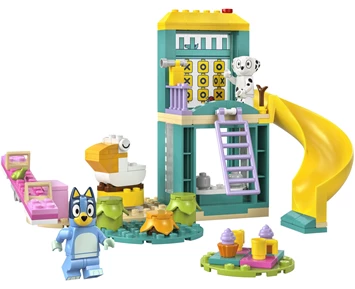 LEGO Bluey Moro på lekeplassen med Bluey og Chloe 11201