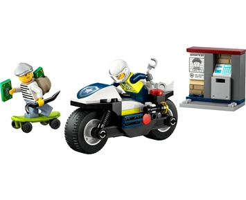 LEGO City Police Skurkejakt med motorsykkelpolitiet 60455