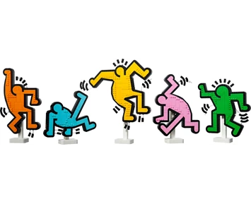 LEGO ART Keith Harings dansende figurer 31216
