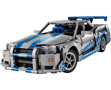 LEGO Technic 2 Fast 2 Furious Nissan Skyline GT-R (R34)-bil 42210