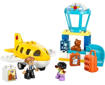 LEGO DUPLO Town På flyplassen for første gang 10443