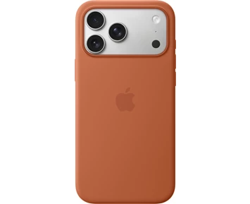 Apple iPhone 17 Pro Max Silicone Case with MagSafe – Terra Cotta