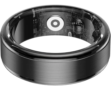 HAVIT Smart ring stainless steel, 5ATM, size 12, Deep grey/Black