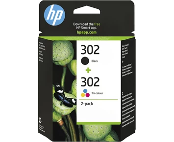 HP HP Ink 302 Black 2-pack