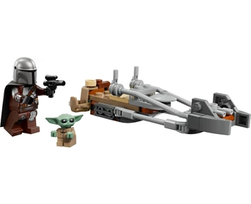 LEGO Star Wars Mandalorianeren og Grogus speedersykkel 75436