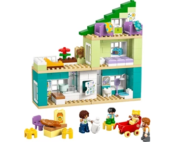 LEGO DUPLO Town 3-i-1 Moderne familievilla med figurer 10470