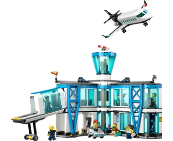 LEGO City Flyplass og fly 60502