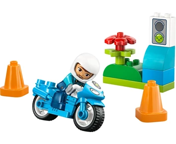 LEGO DUPLO Town Blå politimotorsykkel 10471