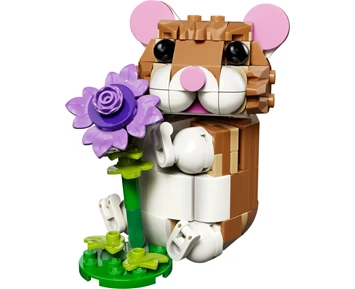LEGO LEGO Creator Söt hamster med blomma 31376