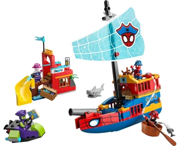 LEGO Spidey Team Spideys sjørøverskute 11208