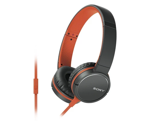 Sony MDR-ZX660AP Orange/Black NetOnNet