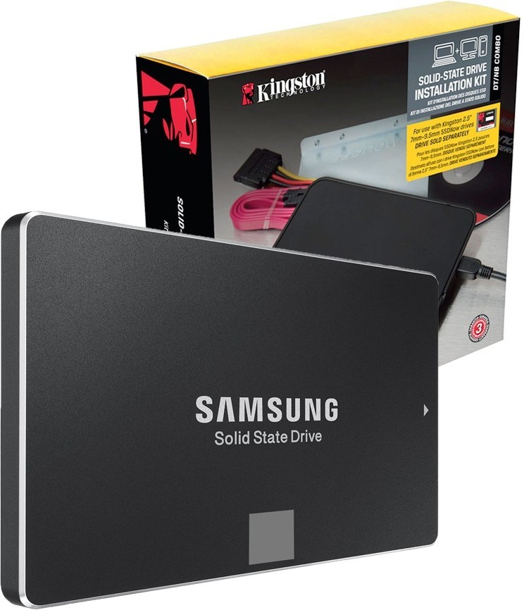 Samsung 850 Evo Series Ssd Starter Kit 500 Gb