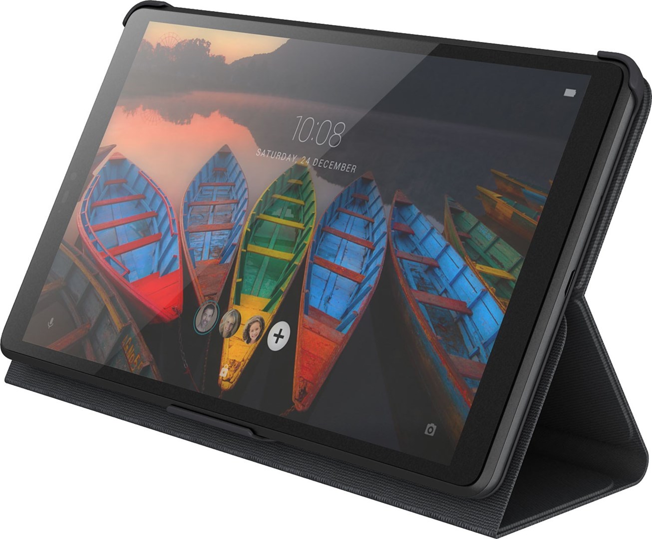 Lenovo TAB M8 Folio Case Black Tynt futteral til Lenovo Tab M8