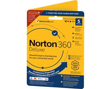 Symantec Norton 360 Security Deluxe Attach