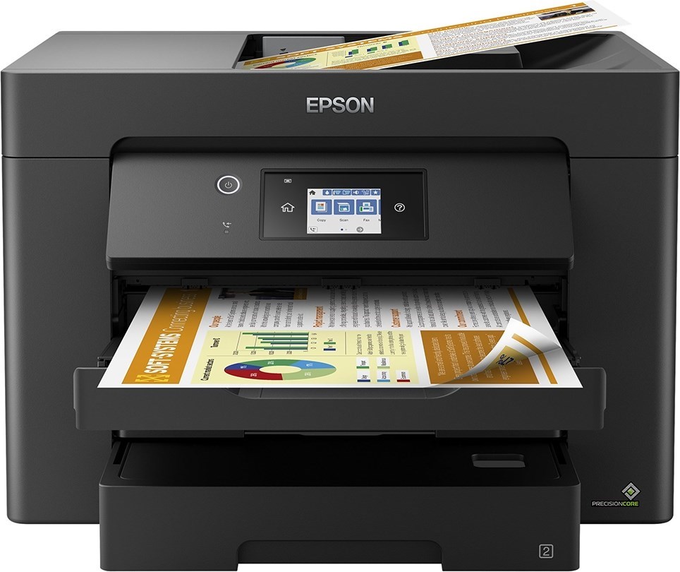 Epson WorkForce WF-7835 - Alt-i-ett A3-skriver med dobbeltsidig utskrift