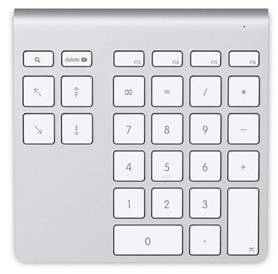 Belkin Bluetooth Numeric Keypad - Trådløst numerisk tastatur med Apple