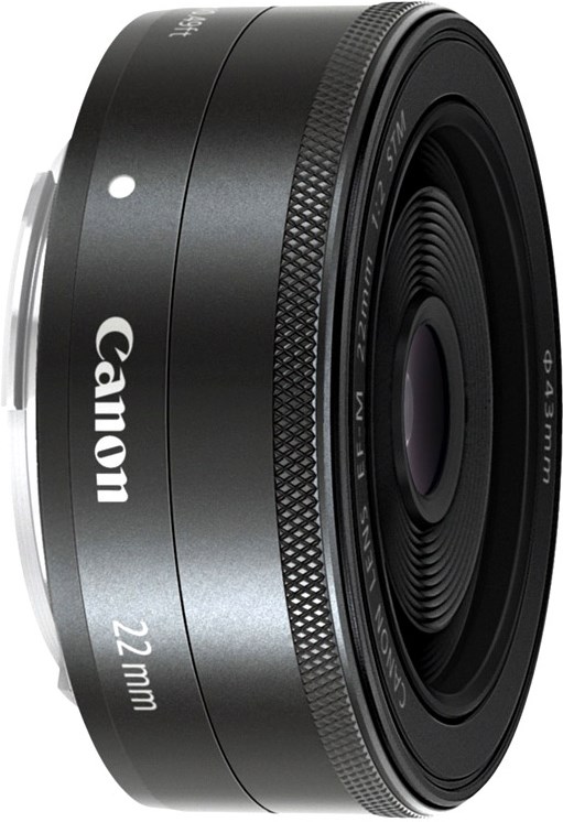 Canon EF-M22MM F2 STM - Lyssterkt objektiv til EOS M