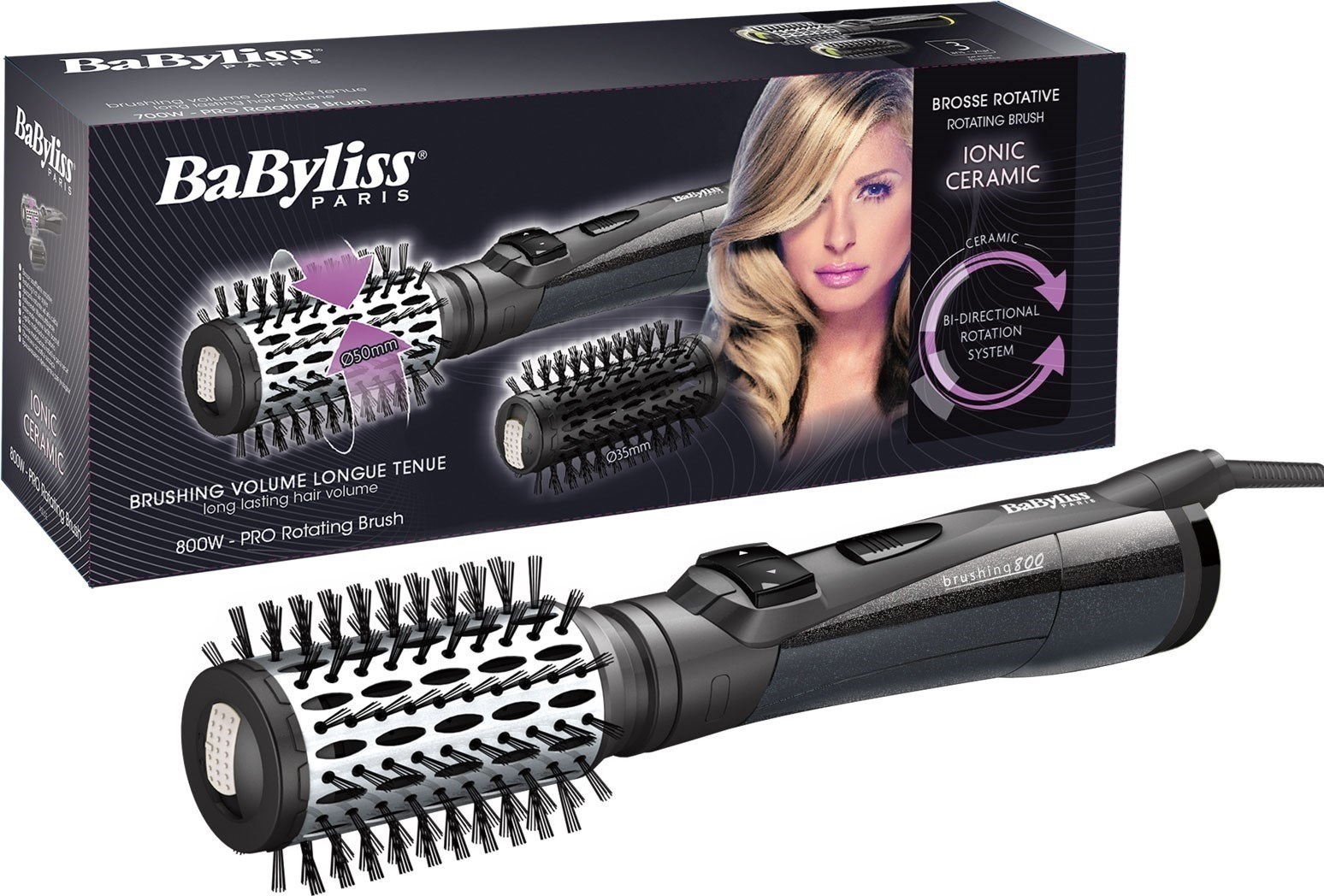 Babyliss AS551E 800W varmluftsbørste
