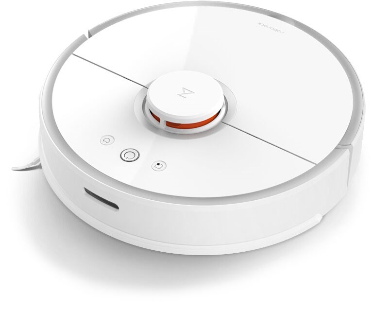 Xiaomi Mi Roborock S5 White Smart Laserorientert Robotstovsuger Fra Xiaomi