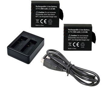 Chargeur pour Rollei Actioncam 230 410 240 400 0,5A USB